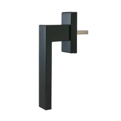 Poignée alu carré gris pour fenêtre et porte fenêtre alu gris
