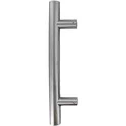 Poignée de tirage - Baton de maréchal - Inox 304 - Droit 90 degrés 1400mm