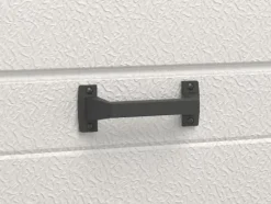 Porte de garage sectionnelle à cassette blanc avec moteur Somfy L254 x H218 cm - CAOPAS