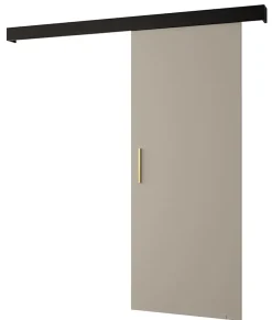 Portes coulissantes Salwador I 80x204 cm (Cachemire / Noir / Or)