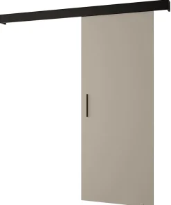 Portes coulissantes Salwador I 70x204 cm (Cachemire / Noir / Noir)