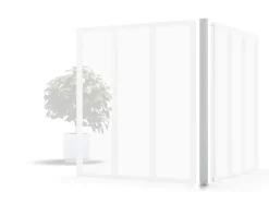 Poteau d'Angle - Verrière en Kit - Blanc