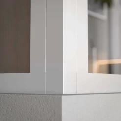 Poteau d'Angle - Verrière en Kit - Blanc