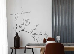Profils de finitions pour panneau mural décoratif anthracite (droite et gauche)