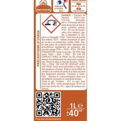 Préparateur rénovation sols carrelés V33 incolore 1L