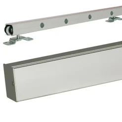 Rail Alu Avec Cache Rail Couleur Alu Gd Menuiseries