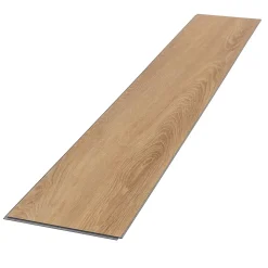 Revêtement de sol à clic en PVC ML-Design 6,16m²/28 planches 122x18cm marron clair aspect chêne