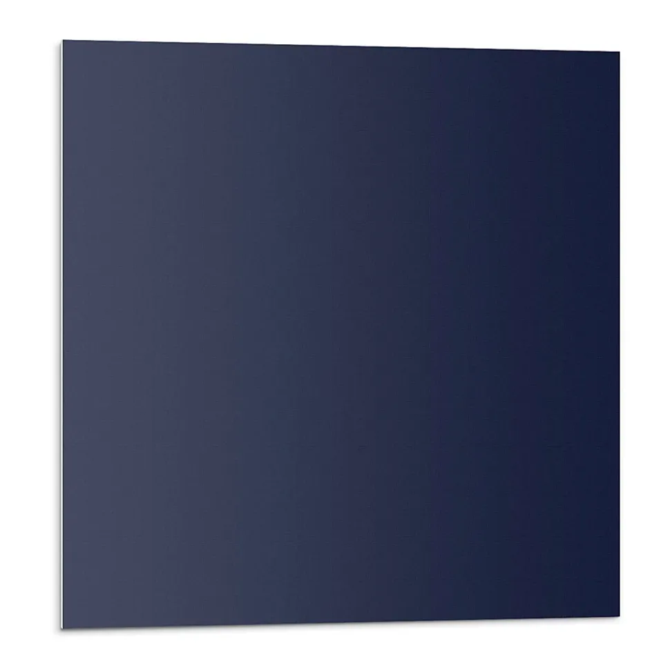 Revêtement Mural PVC Wallfluent 50x50 cm Couleur : Bleu Marine Foncé 4 pièces