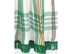 Rideau de porte moustiquaire en toile multicolore Vert 140 x 225 cm - Morel