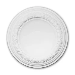 Rosace Profhome 156032 Élement décorative Élement pour plafond diametre 32 cm