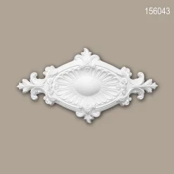 Rosace Profhome 156043 Élement décorative Élement pour plafond 58,5 x 31,5 cm