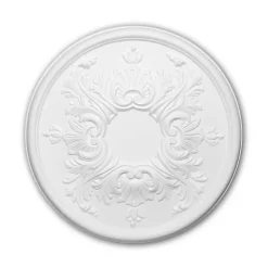 Rosace Profhome 156030 Élement décorative Élement pour plafond diametre 39,5 cm