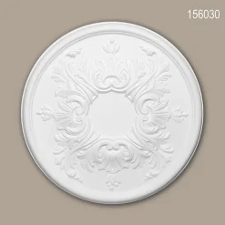 Rosace Profhome 156030 Élement décorative Élement pour plafond diametre 39,5 cm