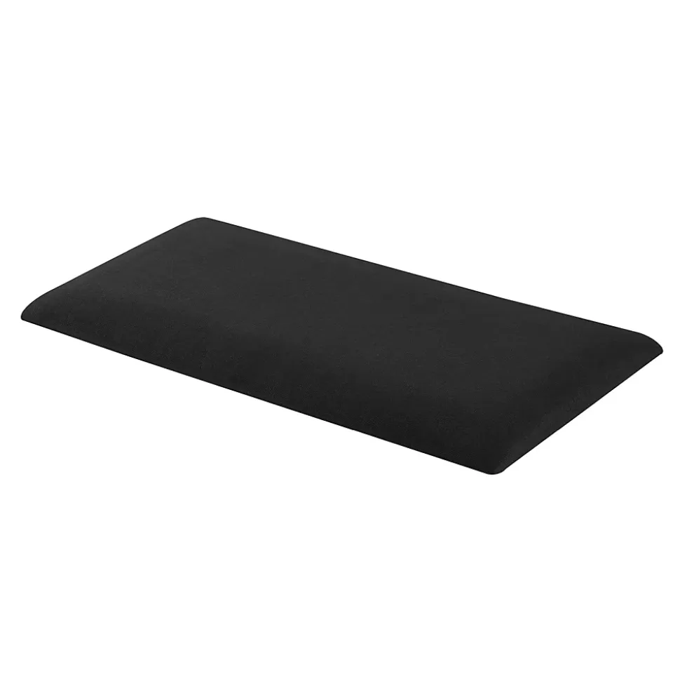 Set de 3 coussins muraux Carpino en tissu 60 x 30 cm noir neu.haus