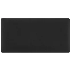 Set de 3 coussins muraux Carpino en tissu 60 x 30 cm noir neu.haus