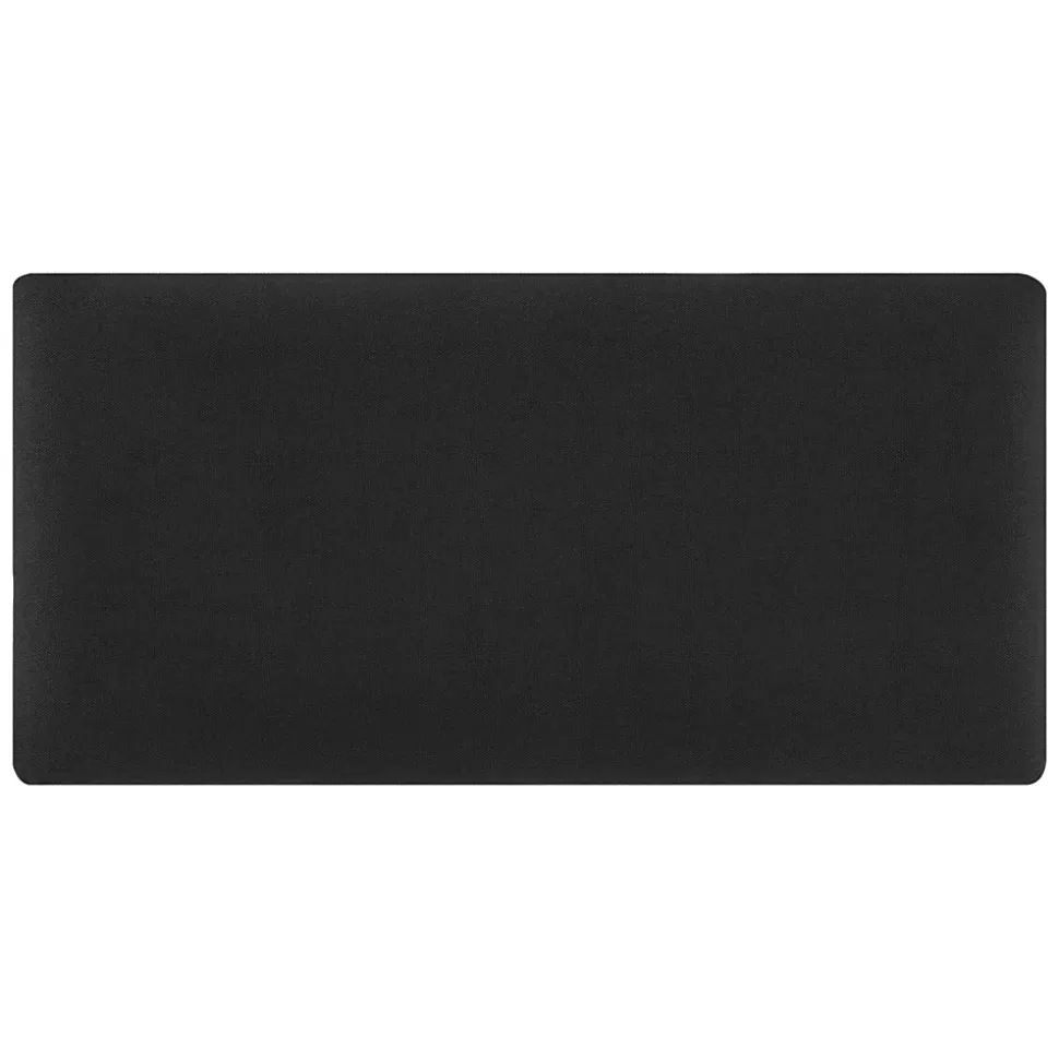 Set de 3 coussins muraux Carpino en tissu 60 x 30 cm noir neu.haus