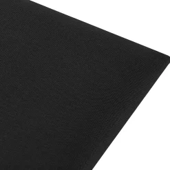 Set de 3 coussins muraux Carpino en tissu 60 x 30 cm noir neu.haus