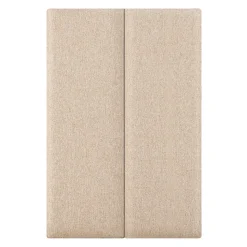 Set de 2 coussins muraux Carpino en tissu 90 x 30 cm beige neu.haus