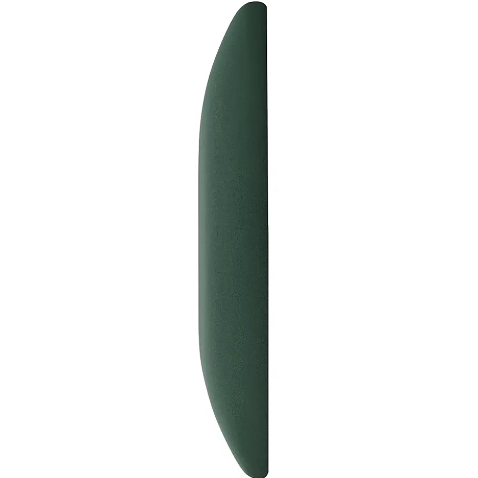 Set de 3 coussins muraux Carpino en velours 60 x 30 cm vert foncé neu.haus