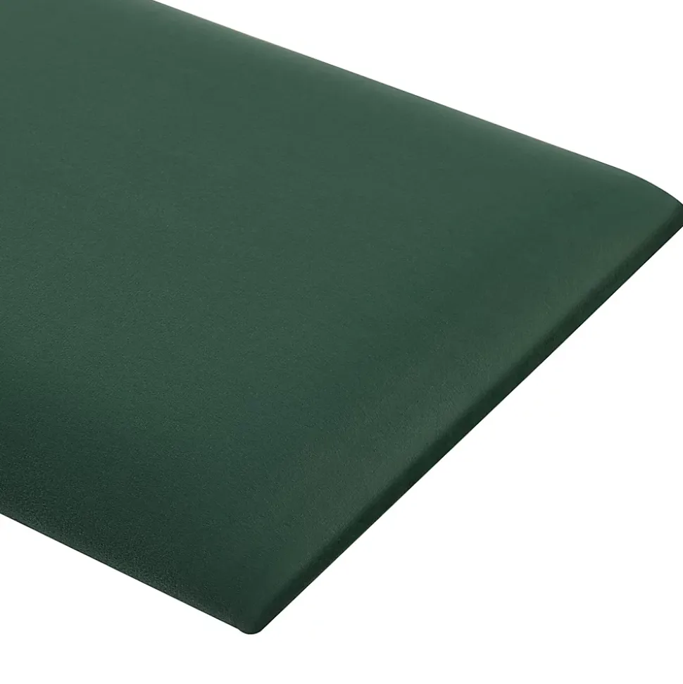 Set de 3 coussins muraux Carpino en velours 60 x 30 cm vert foncé neu.haus