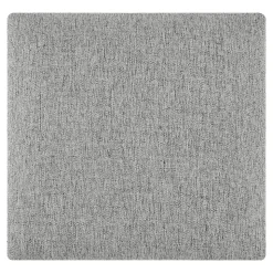 Set de 4 coussins muraux Carpino en tissu 30 x 30 cm gris clair neu.haus