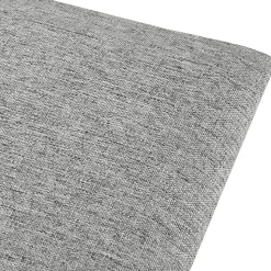 Set de 4 coussins muraux Carpino en tissu 30 x 30 cm gris clair neu.haus