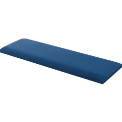 Set de 2 coussins muraux Carpino en velours 90 x 30 cm bleu marine neu.haus