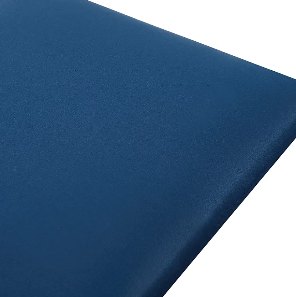 Set de 2 coussins muraux Carpino en velours 90 x 30 cm bleu marine neu.haus