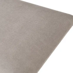 Set de 3 coussins muraux Carpino en velours 60 x 30 cm gris clair neu.haus