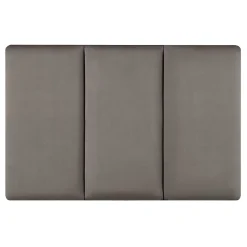 Set de 3 coussins muraux Carpino en velours 60 x 30 cm gris foncé neu.haus