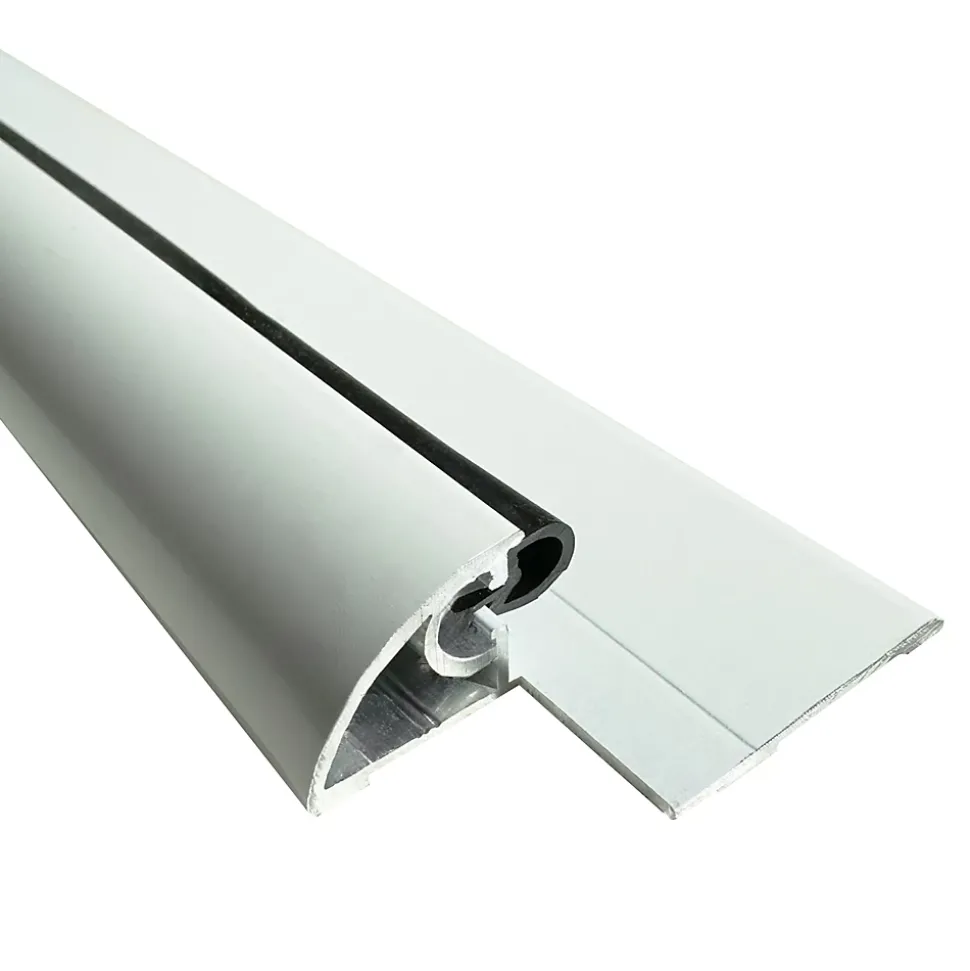 Seuil de porte PMR, Largeur 50mm Lg 830mm + joint d'étanchéité + découpe d'angles& isolation