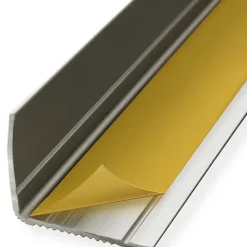 Seuil d'escalier Integral, Forme: L 30 x 20 mm Longueur: 90 cm, Auto-adhésif, Champagne