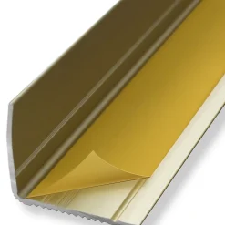 Seuil d'escalier Integral, Forme: L 30 x 20 mm Longueur: 100 cm, Auto-adhésif, Or