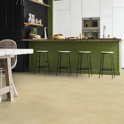 Sol PVC Best - Effet Béton Beige - Rouleau de 3m x 5m