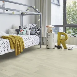 Sol PVC Best - Imitation parquet Bois Blanchi - Rouleau de 4m x 3m