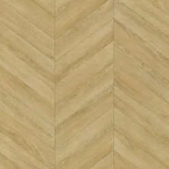 Sol Vinyle effet Parquet chevron Chêne naturel - Rouleau de 4m x 5m