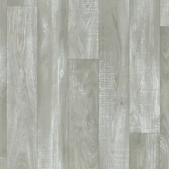 Sol Vinyle Imitation parquet gris clair - Rouleau de 2m x 2m