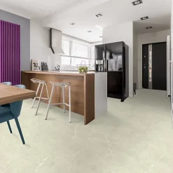 Sol Vinyle Inspiration - Effet marbre clair - Rouleau de 2m x 7m