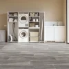 Sol vinyle rouleau Primetex Cognac effet bois gris L.4m Gerflor
