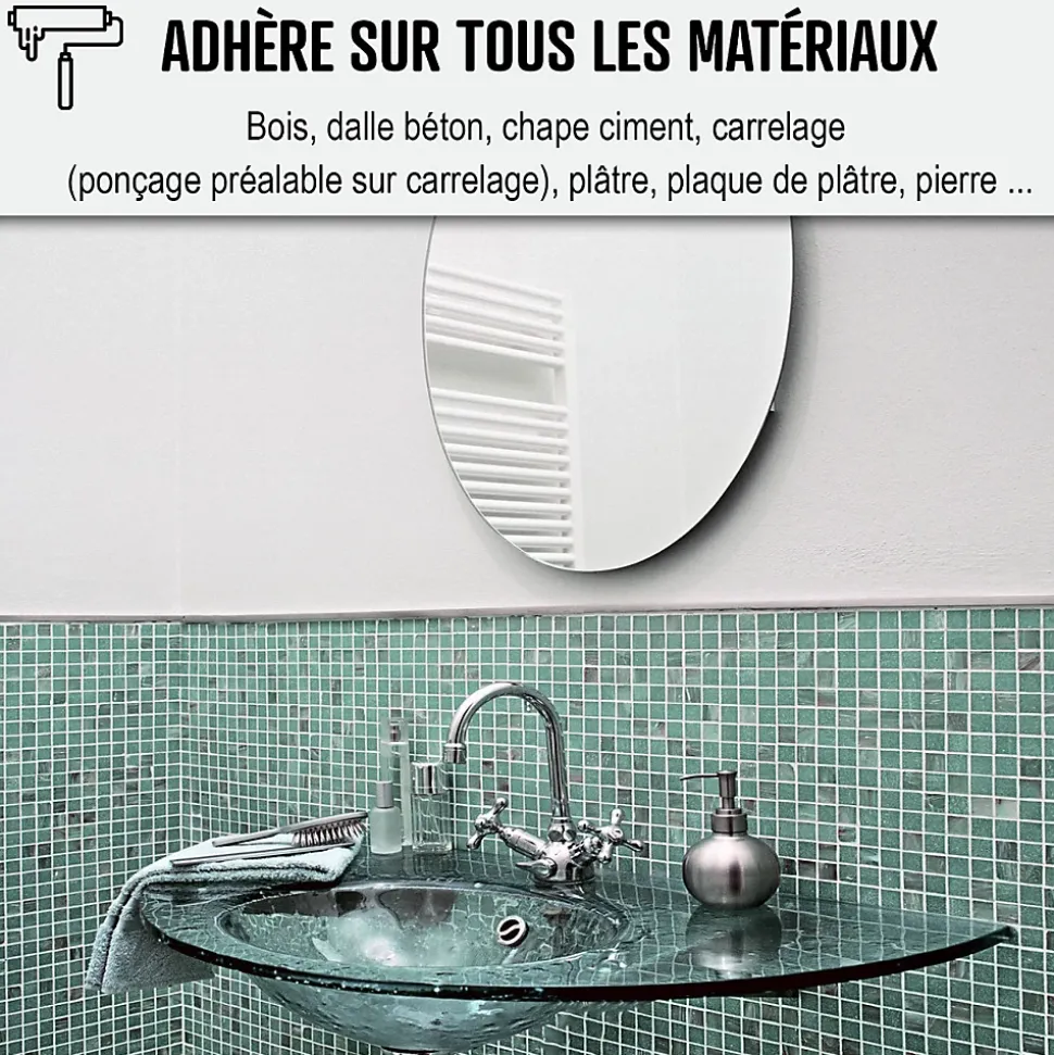 SPEC Étanchéité sous carrelage douche et salle de bain ARCASPEC - Offre Spéciale : 5 x 15 Kg - ARCANE INDUSTRIES
