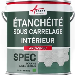 SPEC Étanchéité sous carrelage douche et salle de bain ARCASPEC - 5 kg - ARCANE INDUSTRIES