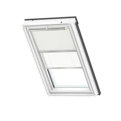 Store de fenêtre de toit occultant et tamisant Velux Duo DFD M04 beige