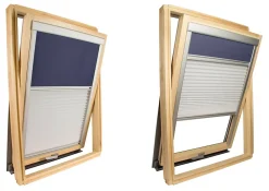 Store Duo compatible fenêtre de toit VELUX pour dimension CK02 - Beige