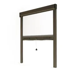 Store Moustiquaire Recoupable LUXE - L125 x H160cm - Bronze
