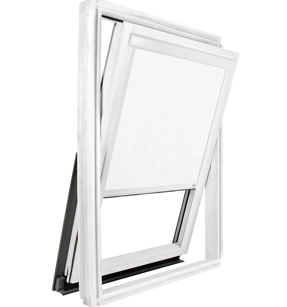 Store occultant compatible fenêtre de toit VELUX pour dimension CK02 - Blanc