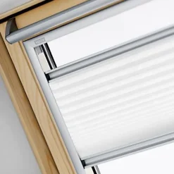 Store semi-occultant plissé fenêtre de toit Velux FHL 804/U04