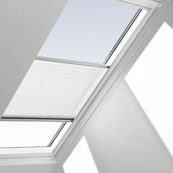 Store semi-occultant plissé fenêtre de toit Velux FHL 606/S06