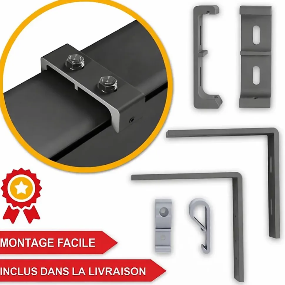 Store Vertical 160x250cm extensible avec manivelle intérieur et extérieur balcon et terre
