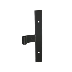 Té bout droit pour volets et portails en bois Afbat acier noir ⌀14mm