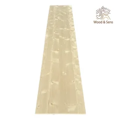 Tablette Sapin bois massif, L.250 x l.40 cm, Ep.21 mm